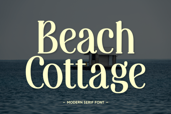 Beach Cottage: A Typeface That Whispers of Coastal Elegance