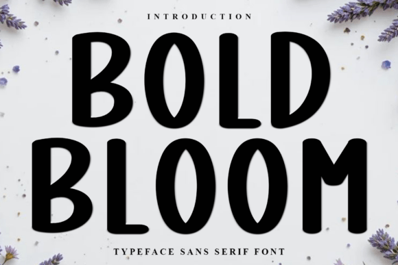 Bold Bloom: A Font with Personality for Creative Projects