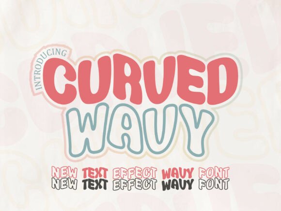 Bring Back the Groove: Designing with the Curved Wavy Font