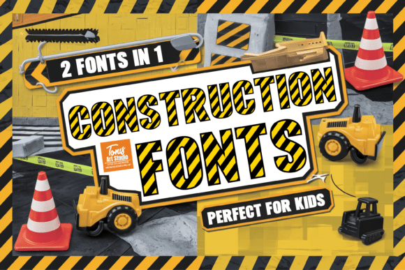 Build Your Brand with the Construction Bundle Font