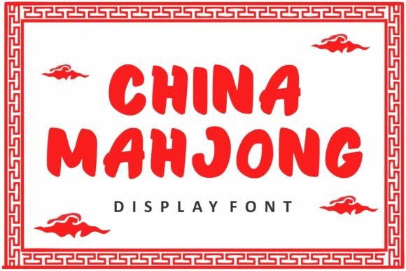 China Mahjong: A Typeface That Captures Cultural Flair