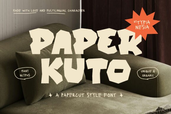 Crafting Authenticity: The Paper Kuto Typeface Experience