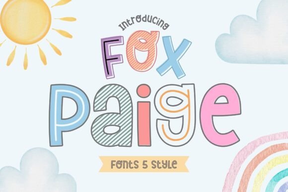 Fox Paige: The Playful Font That Brings Designs to Life