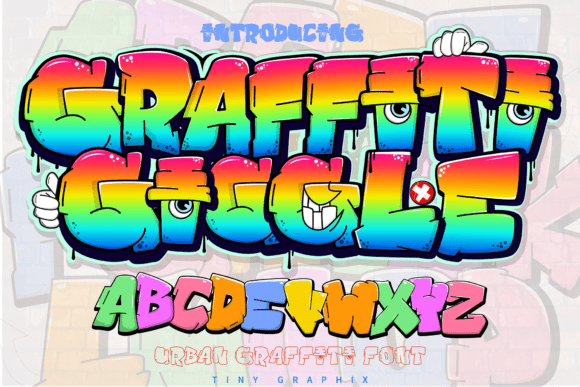 Graffiti Giggle: Unleash Playful Street Energy in Your Designs