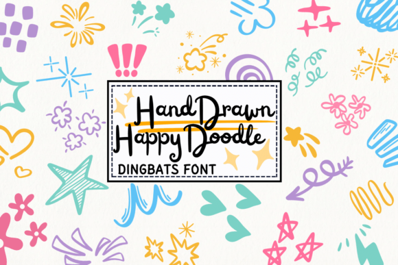 Hand Drawn Happy Doodle: Adding Playful Energy to Your Projects