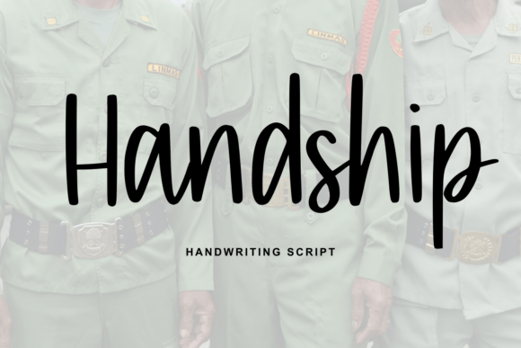 Handship: The Handwritten Font for a Personal Touch