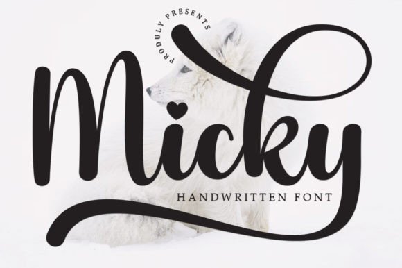 Micky: Where Handwritten Charm Meets Modern Design