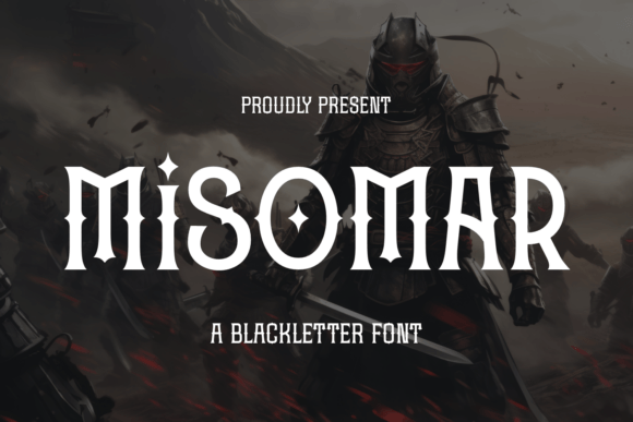 Misomar: A Bold Blackletter Font for Timeless Design