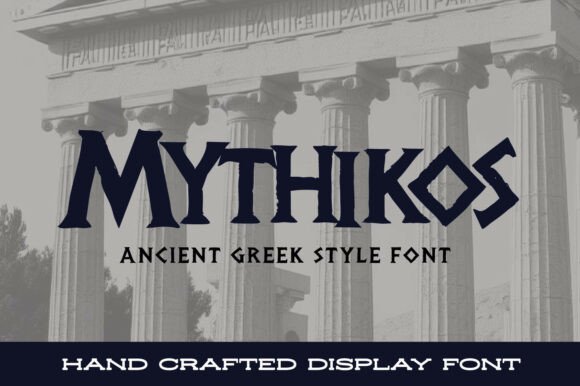 Mythikos: The Typeface That Brings Ancient Grit to Modern Design