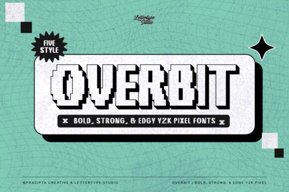 Overbit: Capturing Nostalgia in Bold Pixel Design