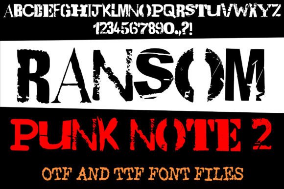 Ransom Punk Note 2: Unleashing Raw Rebellion in Your Designs