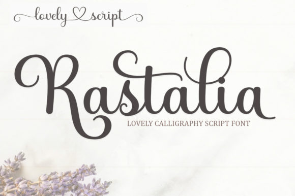 Rastalia: The Dazzling Script Font for Bold Creatives