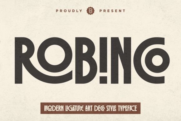 Robinco: Blending Art Deco Geometry with Modern Brand Identity