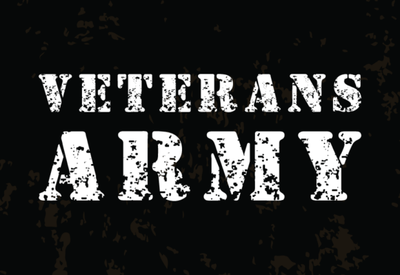 Veterans Army: A Typeface That Commands Attention