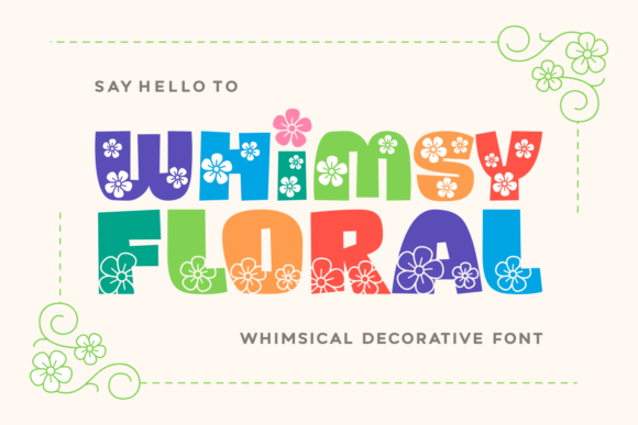 Whimsy Floral: A Font That Blooms With Personality