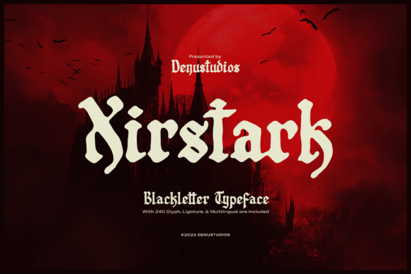 Xirstark & Zussel: A Deep Dive into Bold Blackletter Design